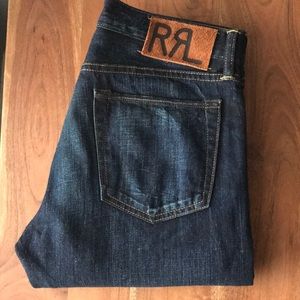 RRL Slim Narrow Selvedge Japanese Denim